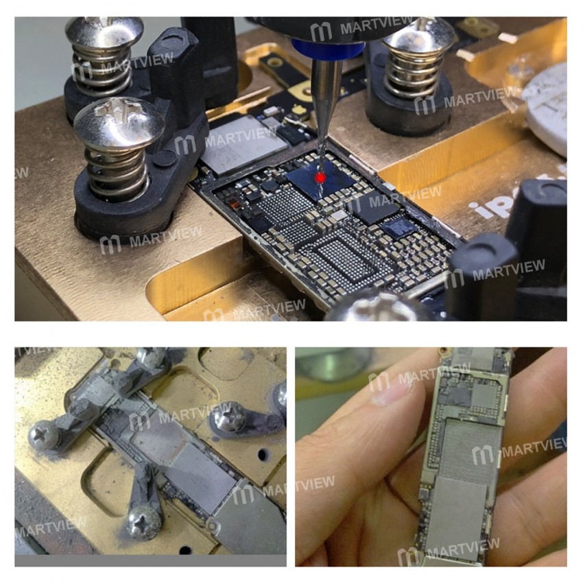 JY02 220V Smart IC Grinding Machine Grinding Removing Tool with Display for iPhone X / 8 Plus / 8 /