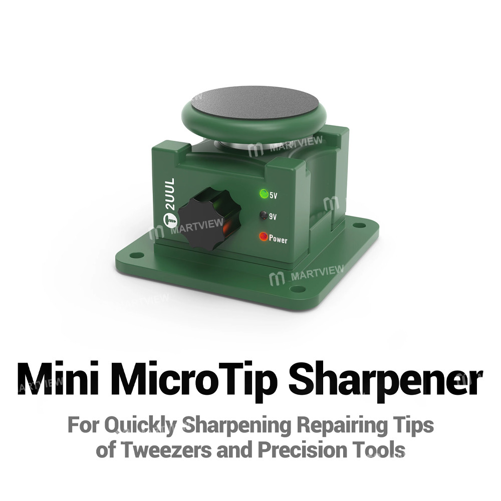 2uul da79-mini-microtip-sharpener-for-quickly-sharpening-repairing-tips-of-tweezers-precision-tools-