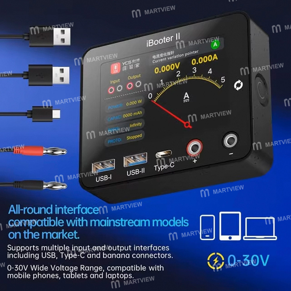 ycs ibooter-ii-30v-5a-3-in-1-visual-diagnosis-power-on-current-analyzer-3