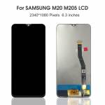 LCD Display Touch Screen Digitizer Assembly Replacement for Samsung Galaxy M20 - Black