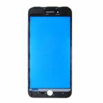 Replacement touch screen digitizer outer glass lens with bezel frame pre assembled for iPhone 7 plus