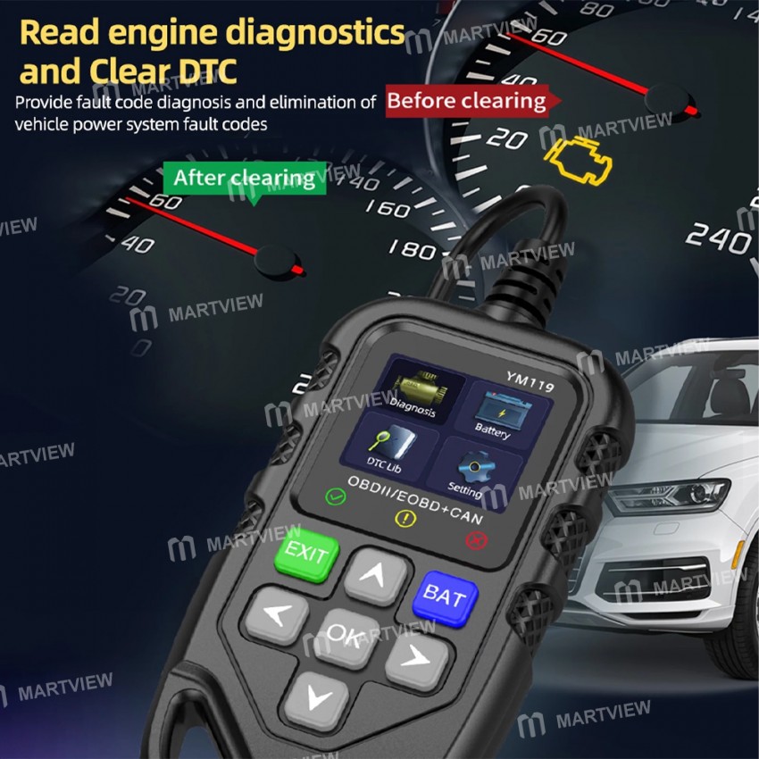 ym119 car-obd-ii-scanner-engine-fault-code-reader-for-12v-gasoline-vehicles-6