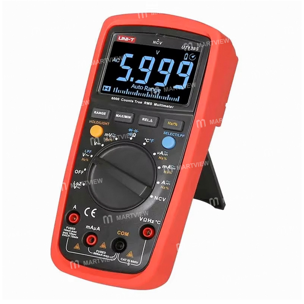 uni t-ut139s-professional-true-rms-digital-multimeter-with-loz-low-impedance-input-and-lpf-low-pass-