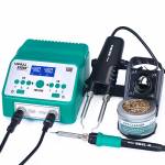 yihua 938bd-2-in-1-100w-intelligent-digital-display-soldering-iron-tweezers-station-1