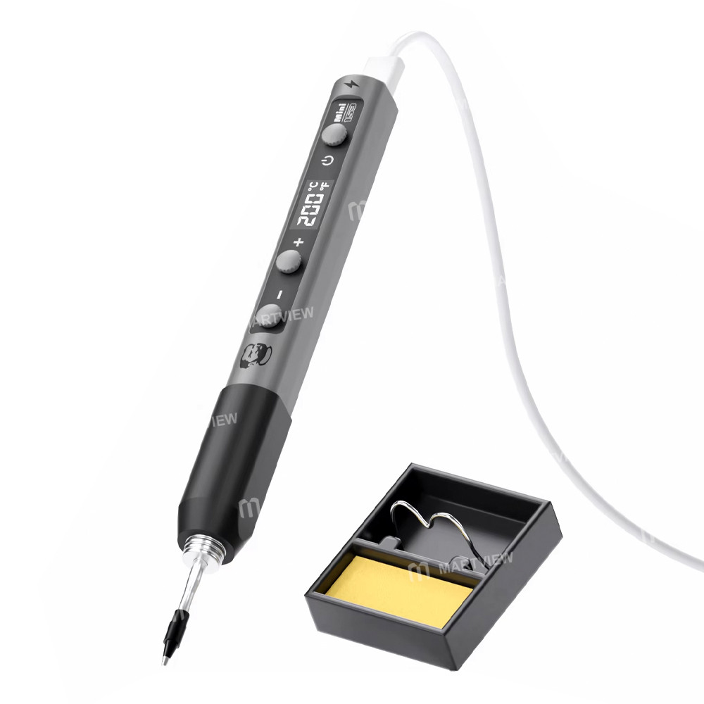mechanic mini-153-lightweight-portable-adjustable-type-c-portable-thermostatic-soldering-iron-1