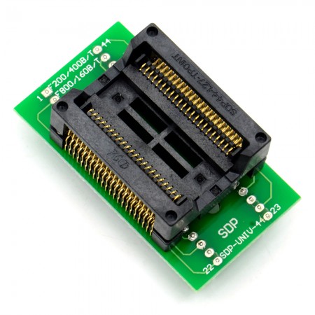 SOP44 to DIP44 Gold-plated IC Test Burn-in Socket