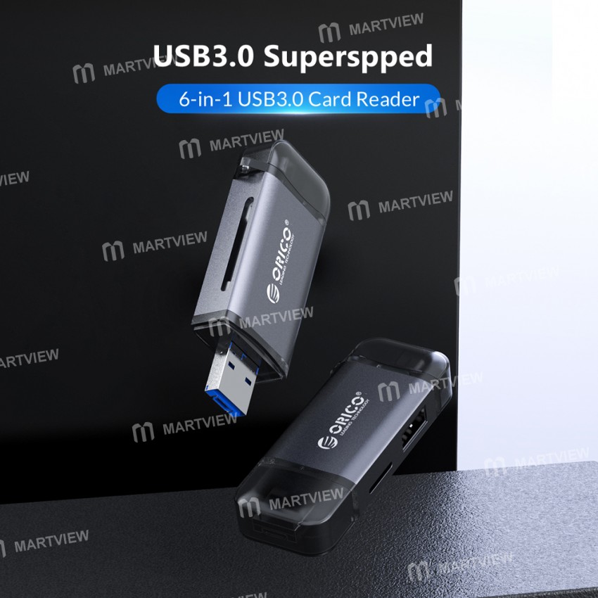 Orico 2CR61 / 3CR61 6-in-1 Portable Card Reader