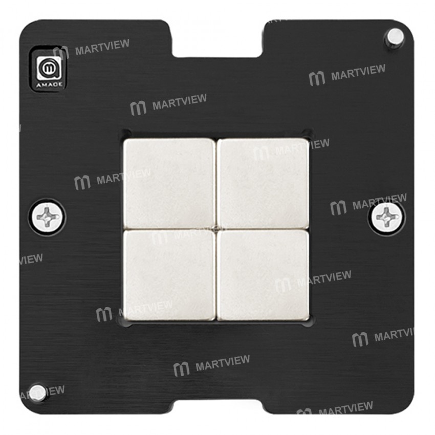 Amaoe 0.15mm A12X CPU BGA Reballing Stencil Planting Tin Platform for 2018 iPad Pro