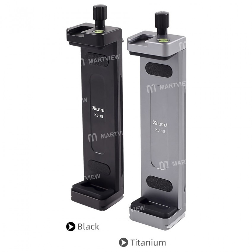 XJ-15 Universal Aluminum Alloy Tablet Phone Stand Holder Clip
