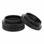 Microscope C to CS C-mount Thread Converter Adapter Ring for USB Camera with Lens