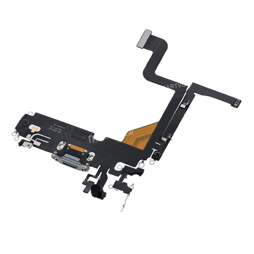 Replacement usb charging flex cable for iPhone 13 pro silver