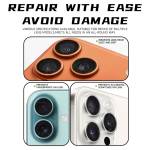 luowei lw-395-4-in-1-aluminum-alloy-replacement-blue-light-protective-cover-set-for-iphone-android-3