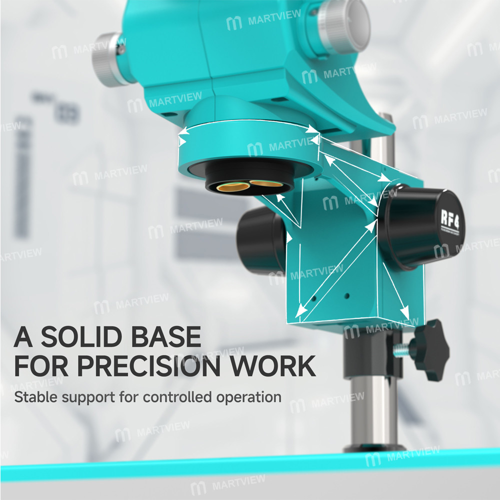 rf4 spx-62x-60x-continuous-zoom-trinocular-stereo-microscope-with-aluminum-alloy-base-9