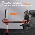 ycs dragon-arm-360-rotation-microscope-swing-arm-bracket-with-levelling-device-6