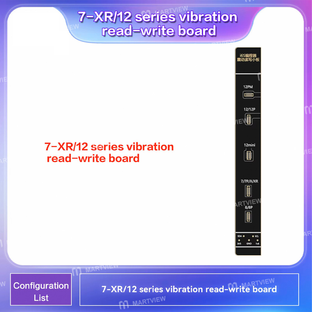 i2c a8s-i6s-programmer-battery-dot-matrix-original-color-earpiece-camera-face-id-repair-boards-5