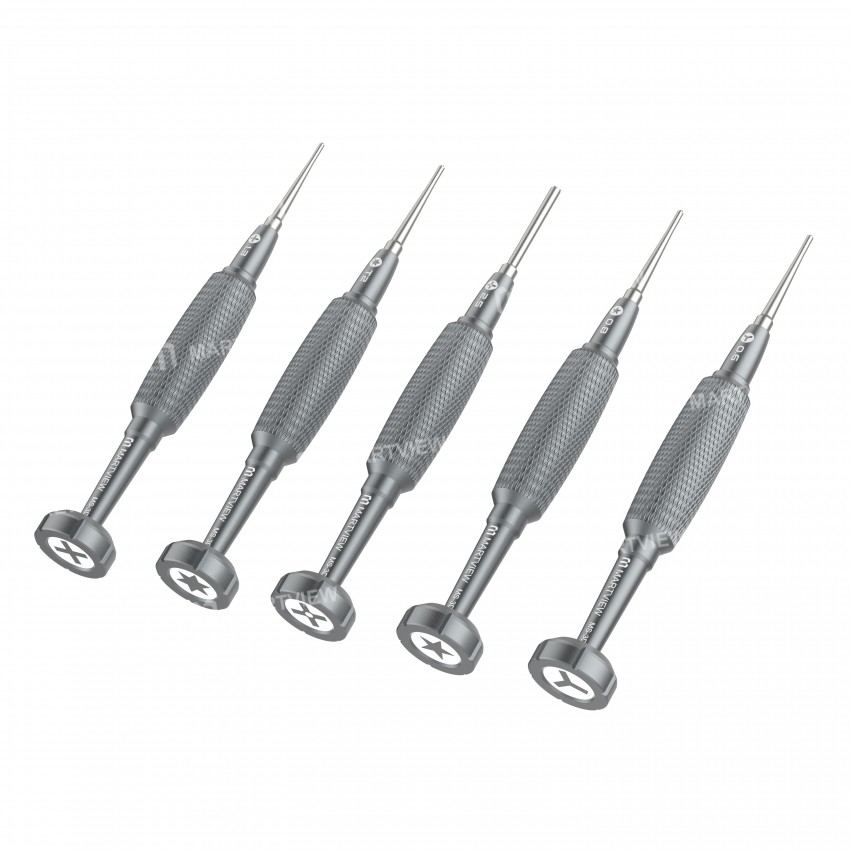 Martview MS-3D Aluminium Strong Hardness High-Precision Anti-Rust Anti-Slip Magnetic Screwdriver - M