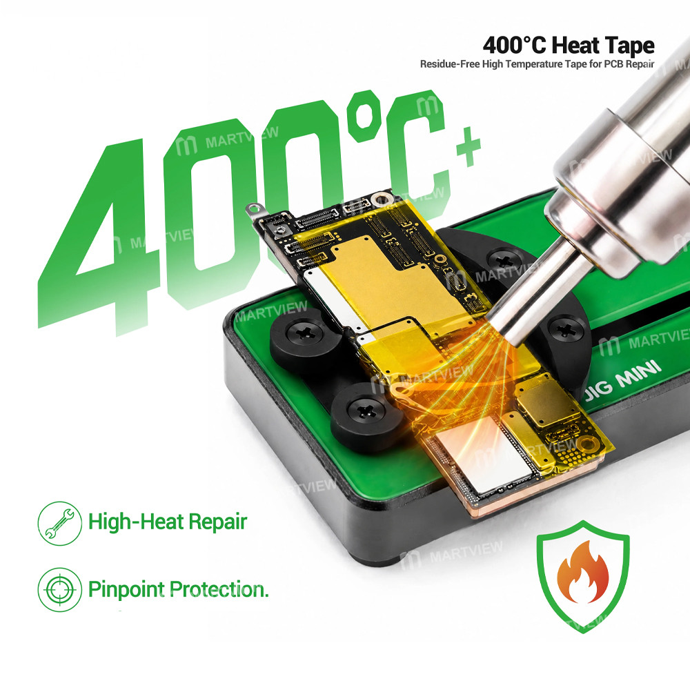 2uul ht01-ht02-residue-free-high-400c-heat-tape-for-pcb-repair-soldering-protection-8