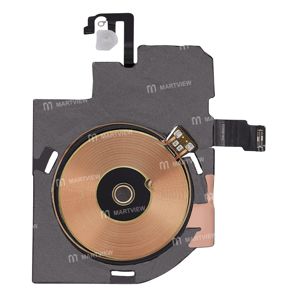 replacement nfc-wireless-charging-coil-with-flashlight-flex-cable-for-iphone-17-3
