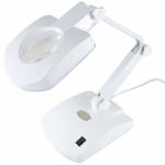 BST-8611B Portable Multi-function 3X / 8X Magnifying Glass Desk LED Lamp