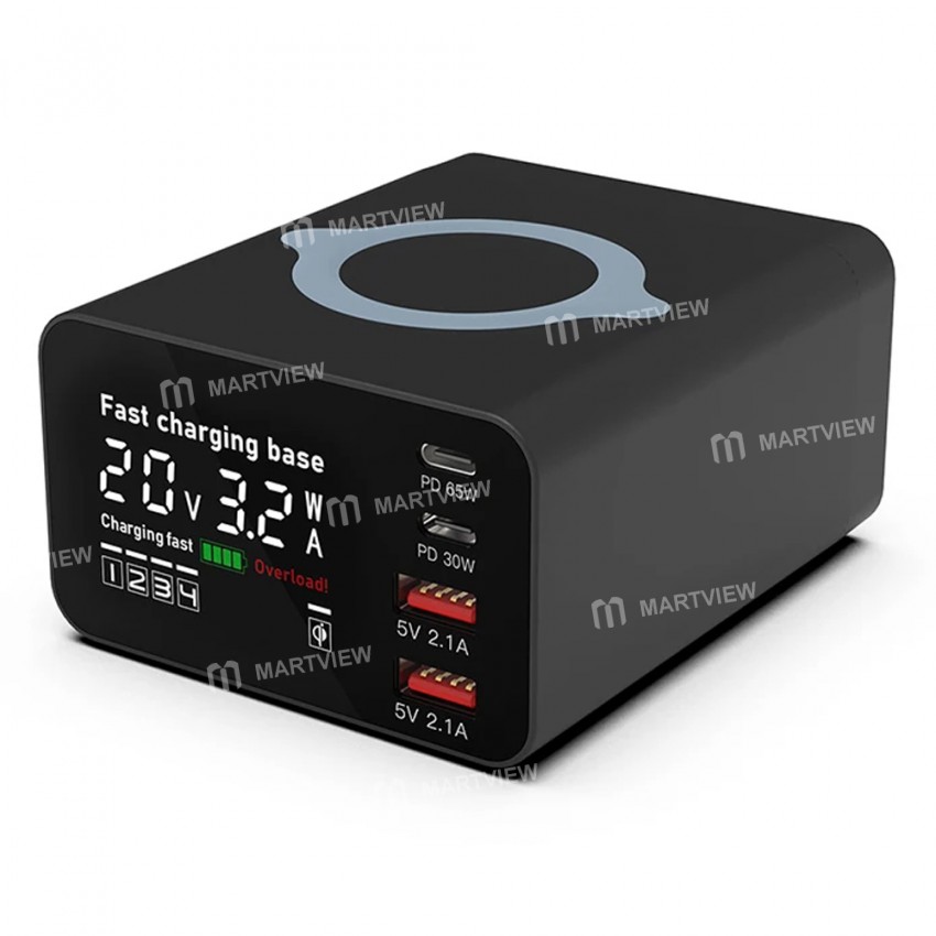wlx x9c-110w-4-in-1-pd-high-power-intelligent-charging-station-with-wireless-charging-1
