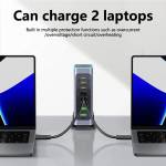 wlx f8l-8-port-660w-high-power-pdqc30-gan-desktop-charging-station-8