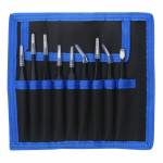 9 in 1 Anti-static Precision Tweezers Tool Kit Anti-magnetic Set for iPhone / iPad / Samsung / XiaoM