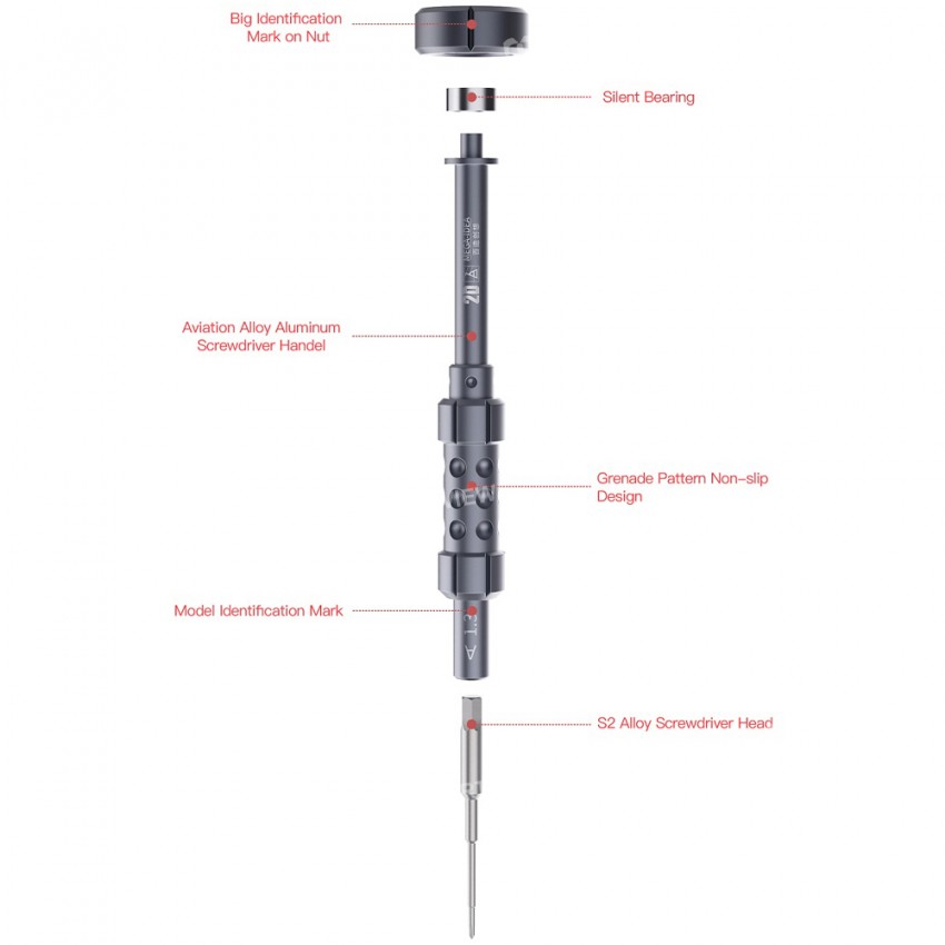 mega idea-2d-ithor-aluminum-alloy-precision-magnetic-screwdriver-4