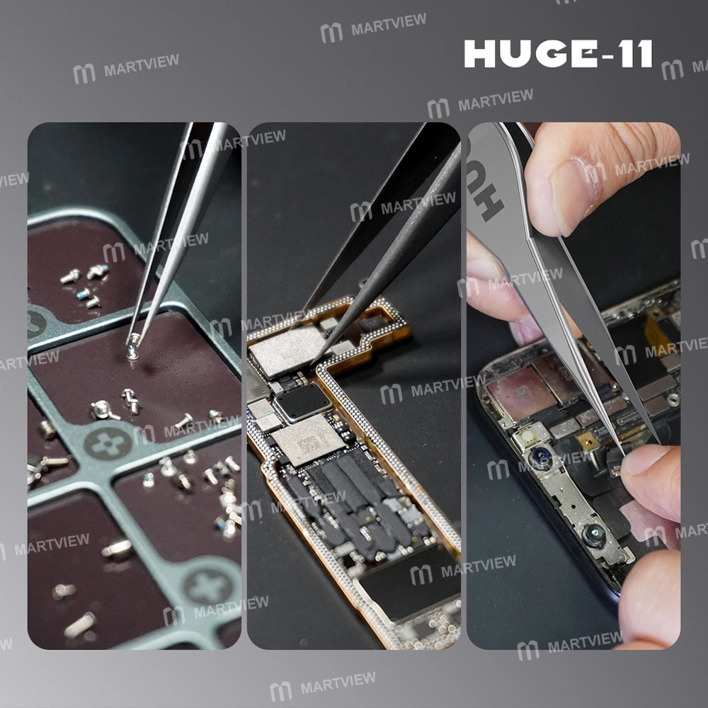 mechanic huge-11-wide-body-nonmagnetic-professional-repair-tweezers-5