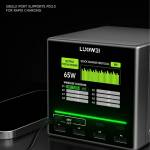 luowei u1-mini-80w-raptor-8-ports-usb-type-c-color-screen-charger-station-no-wireless-charging-4