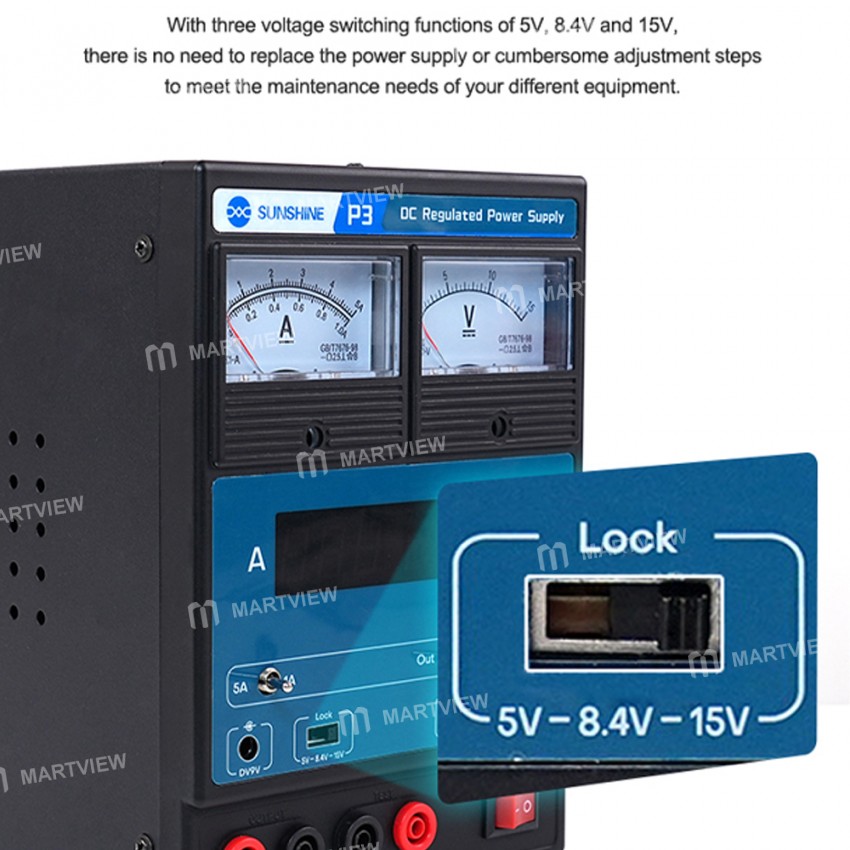 sunshine p3-5v-84v-15v-switching-dual-led-dual-pointer-display-dc-regulated-power-supply-9