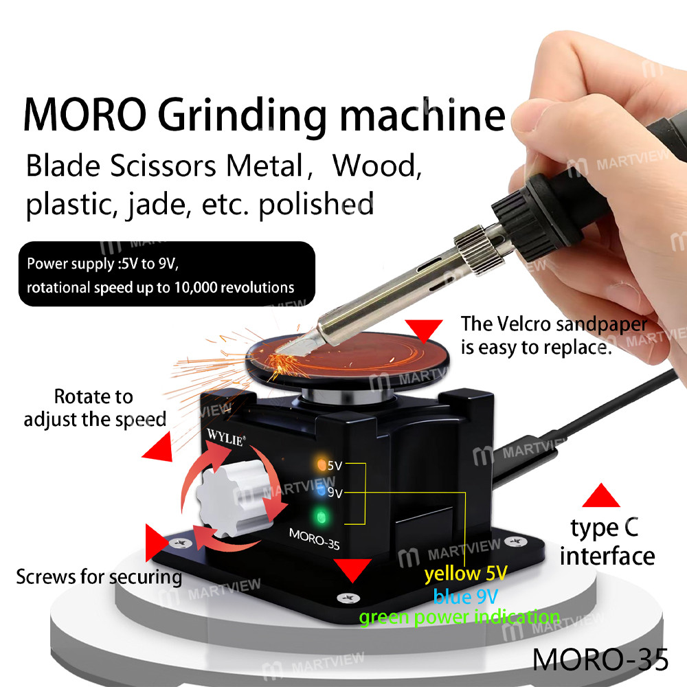 wylie moro-35-disc-polishing-grinding-machine-for-tweezers-blades-test-probes-10