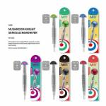MaAnt MY-902 3D Color Mushroom Head Ultra Hard Screwdriver Set