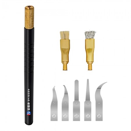 Jitongxue JS-05 Motherboard BGA Chip Glue Cleaning Blade Set