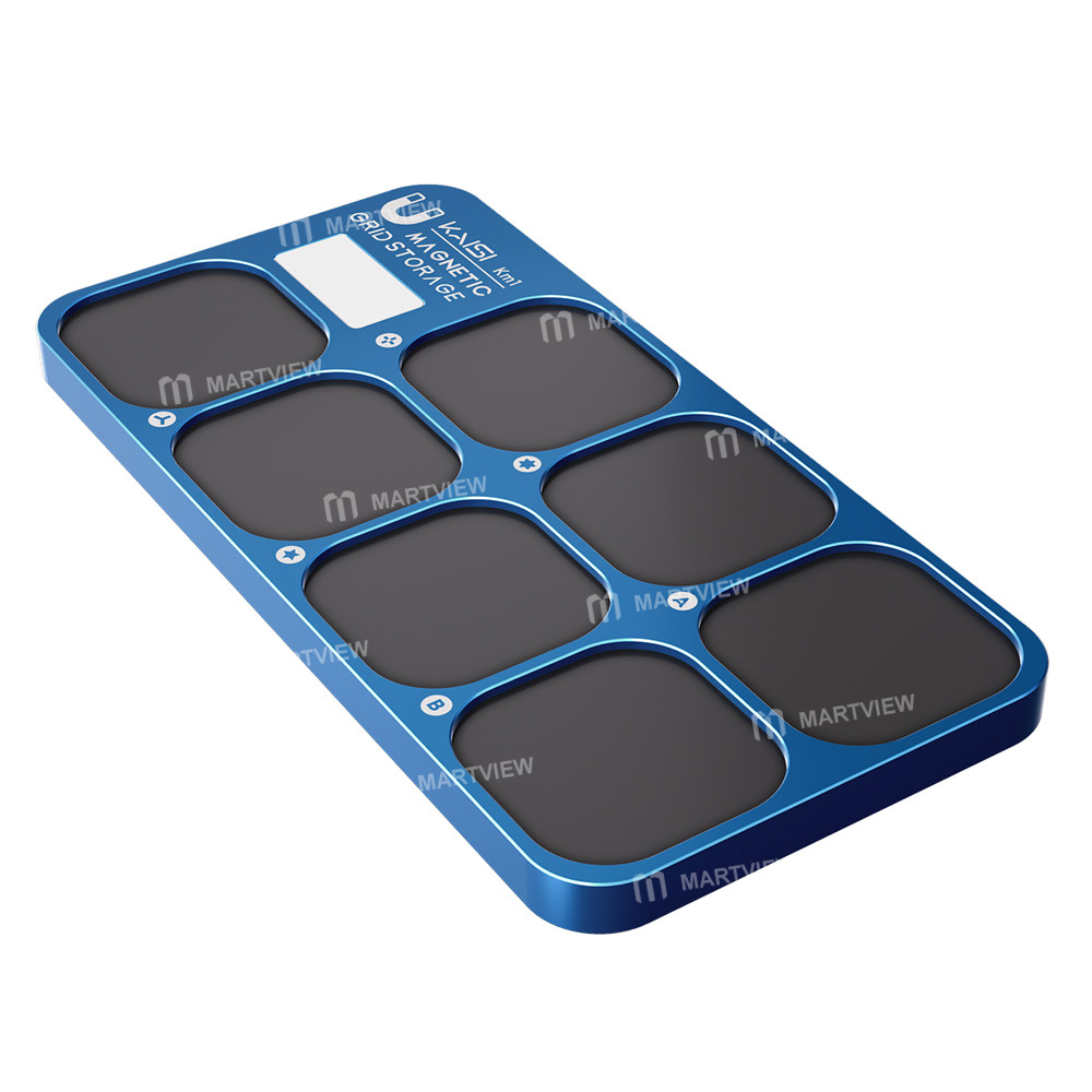kaisi km1-aluminum-alloy-magnetic-screw-storage-board-for-electronic-product-repair-8