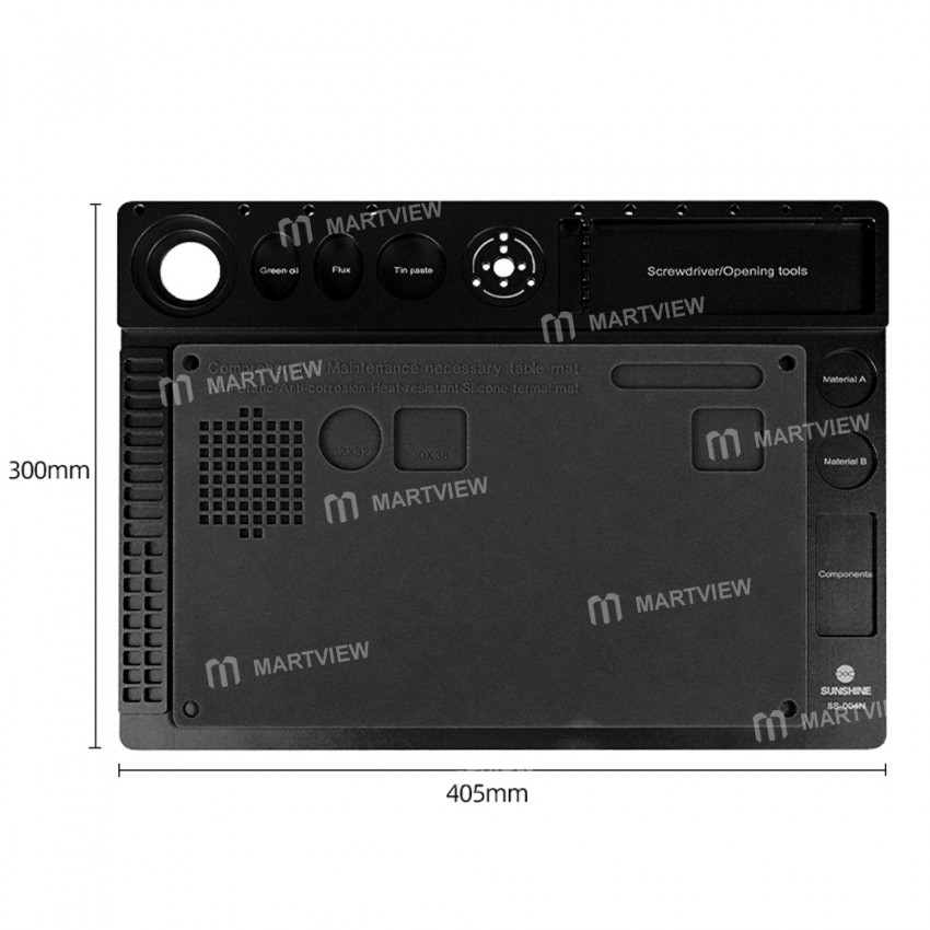 relife rl-m3tss-004n-7x-45x-continuous-zoom-hd-trinocular-stereo-microscope-repair-platform-9