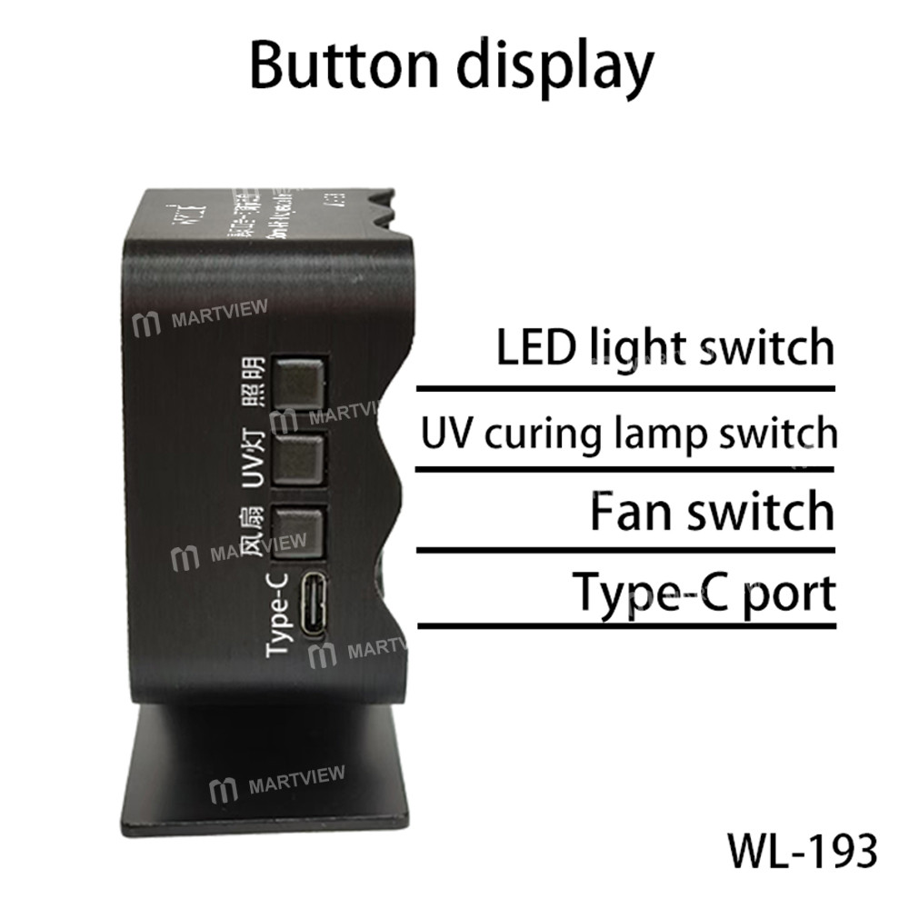 wylie wl-193-smoke-exhaust-heat-dissipation--lighting--curing-storm-4-in-1-adjustable-fan-12
