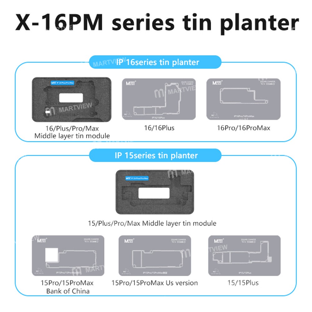 maant m072-integrated-tin-planting-bga-reballing-platform-set-for-iphone-8-to-16pro-max-8