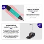 GVM T115 45W Auto Sleep Constant Temperature Welding Station for Mobile Phone Motherboard Repair