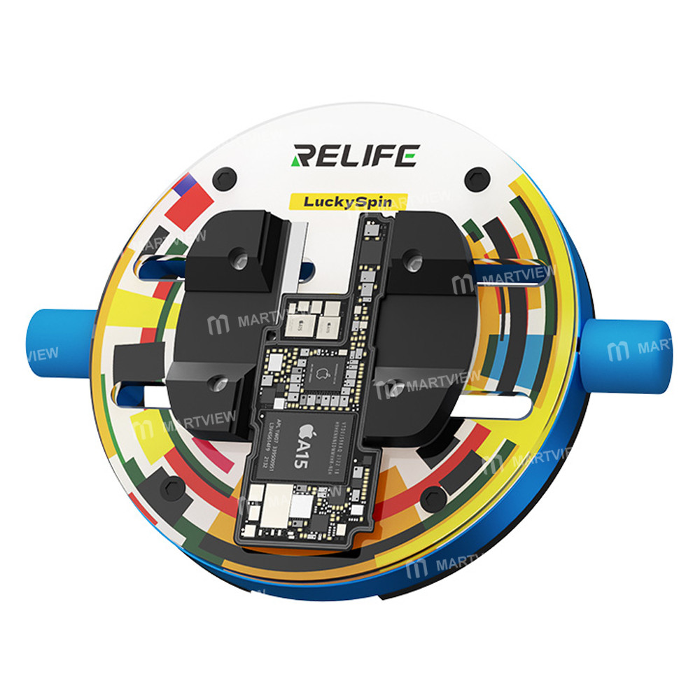 relife rl-601q-v20-heat-insulating-ring-shaped-tempered-glass-motherboard-repair-fixture-4