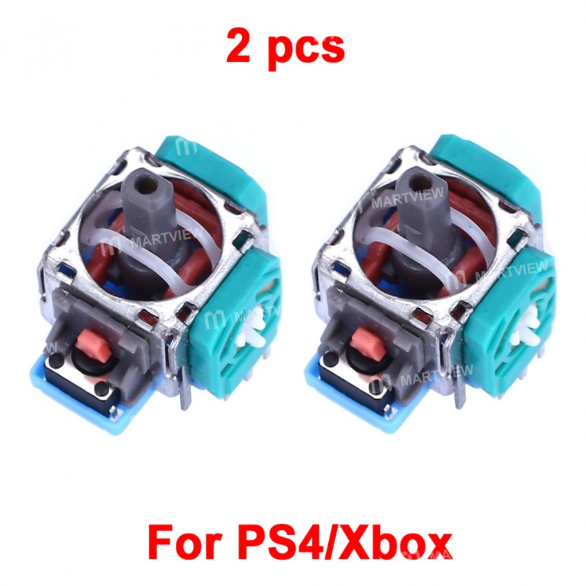 3D Analog Stick Sensor Module Thumb Stick for PS4 GamePad Dualshock 4 Xbox Wireless Controller - 2pc