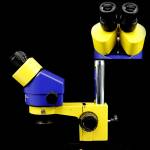 MECHANIC MC75S-B1 7-45X Binocular Stereo Microscope With Big Base Extension Holder LED Light Stereo