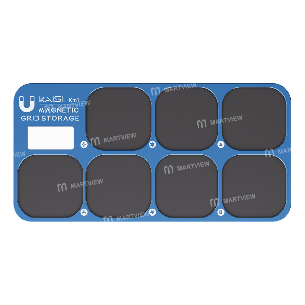 kaisi km1-aluminum-alloy-magnetic-screw-storage-board-for-electronic-product-repair-1