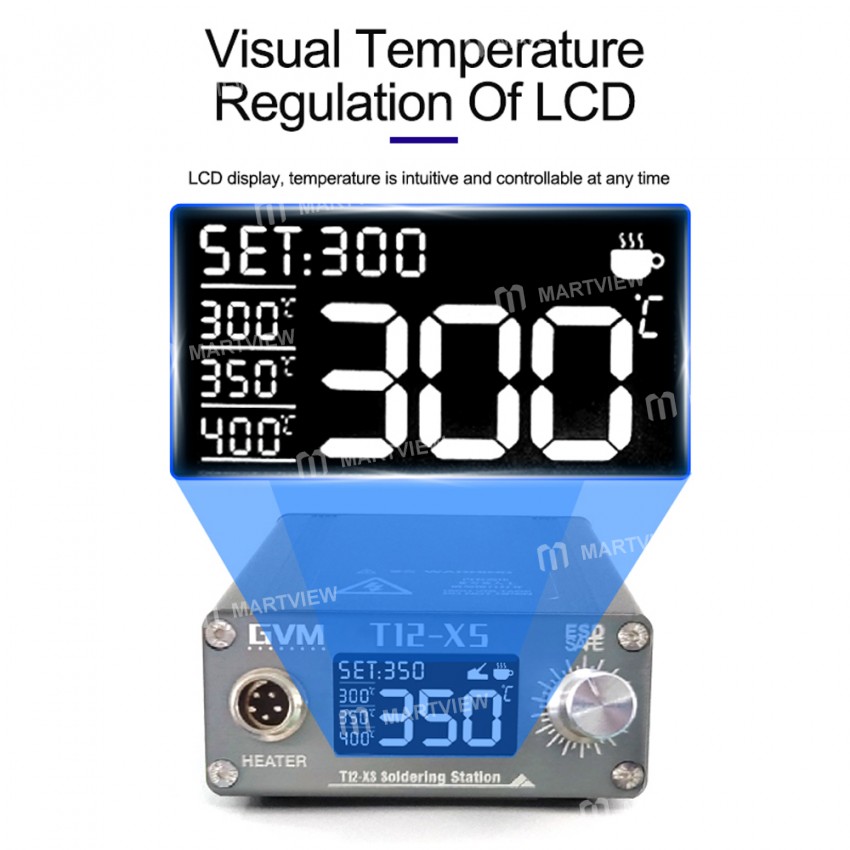 gvm t12-xs-professional-constant-temperature-soldering-station-for-mobile-phone-bga-rework-6
