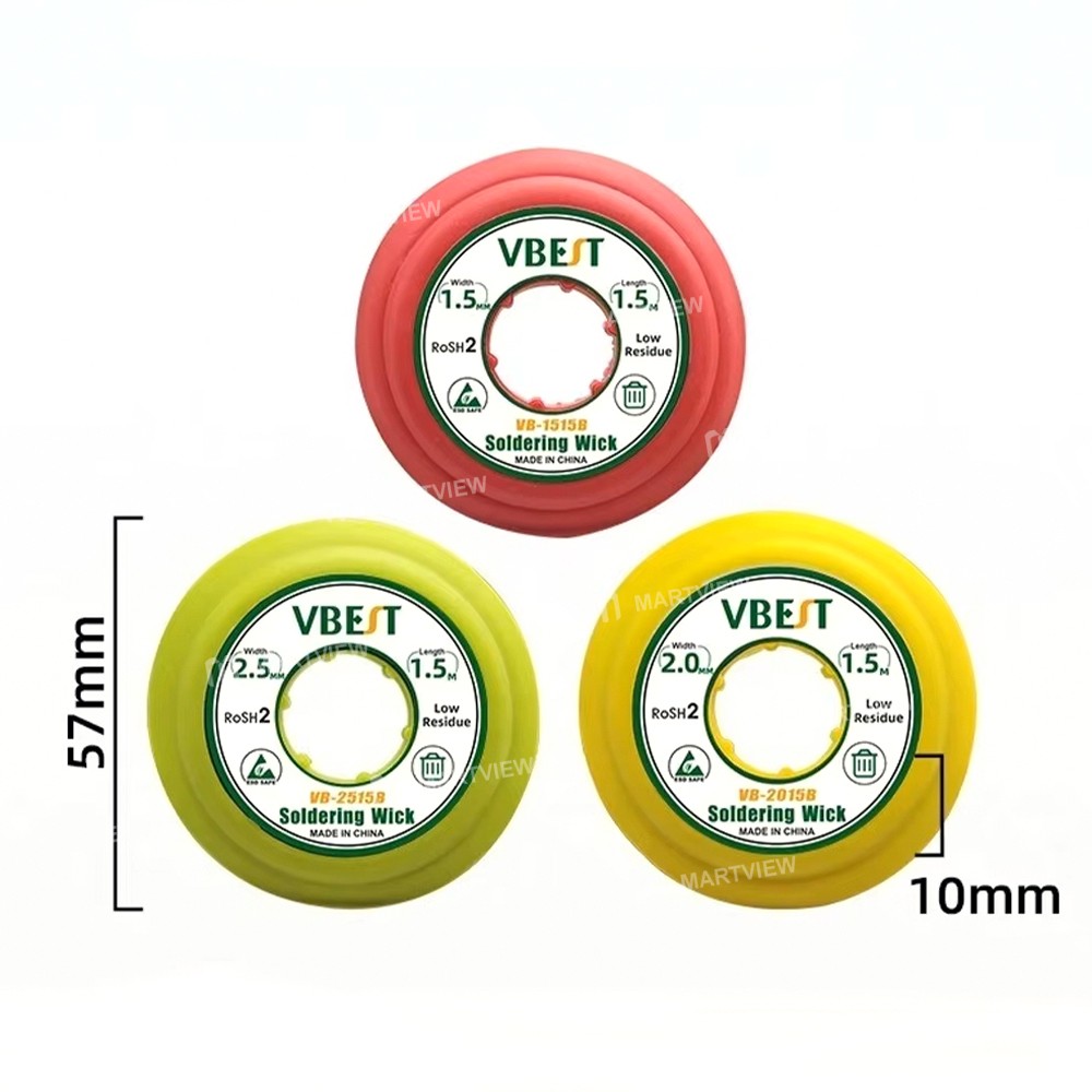 vbest 15m-low-residue-storage-type-pure-copper-braid-tin-absorbing-line-6