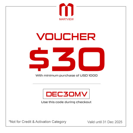 Get $30 discount with minimum purchase of $1000