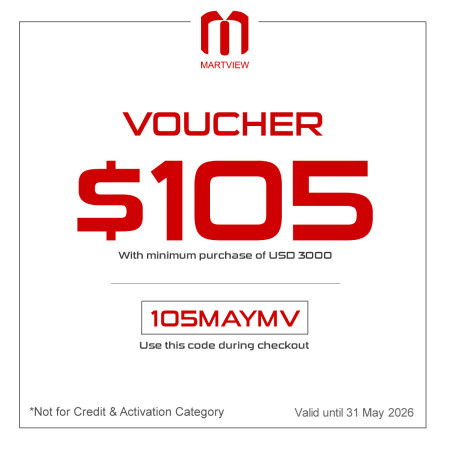 Get $105 discount with minimum purchase of $3000