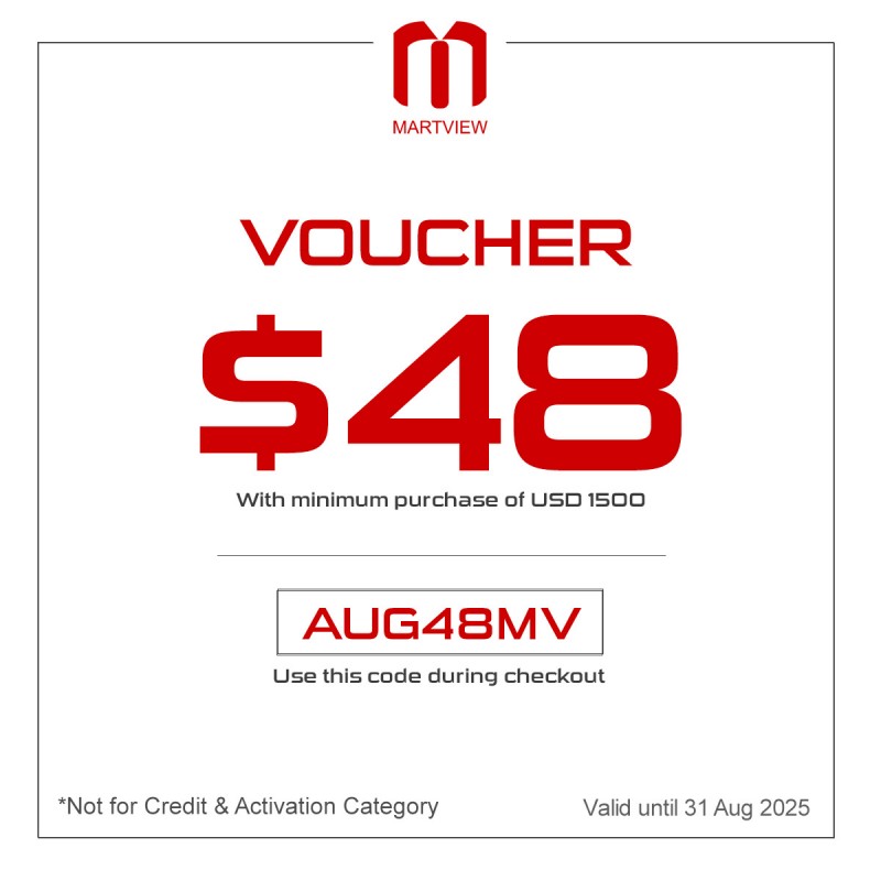 Get $48 discount with minimum purchase of $1500