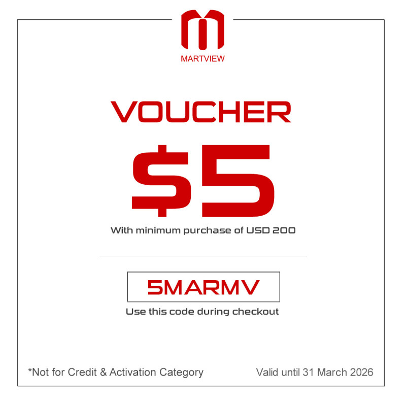 Get $5 discount with minimum purchase of $200