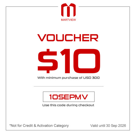 Get $10 discount with minimum purchase of $300