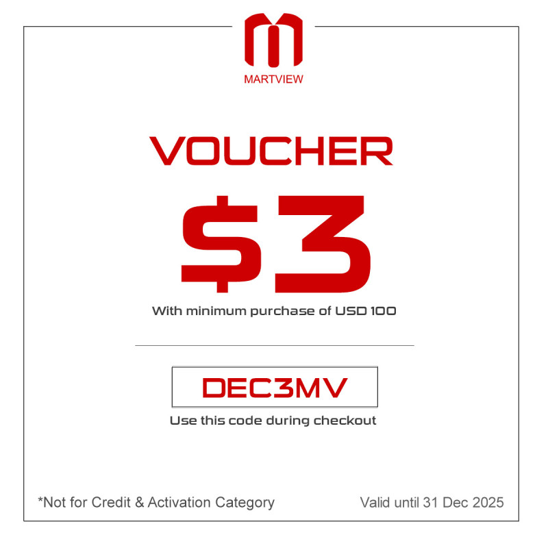 Get $3 discount with minimum purchase of $100